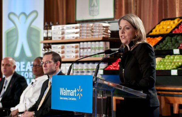 Andrea Thomas, Walmart "Great For You" seal Andrea Thomas, Walmart "Great For You" seal